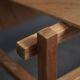 Fauteuil moderniste dans le style de Gerrit Rietveld, Pays-Bas, années 1980.