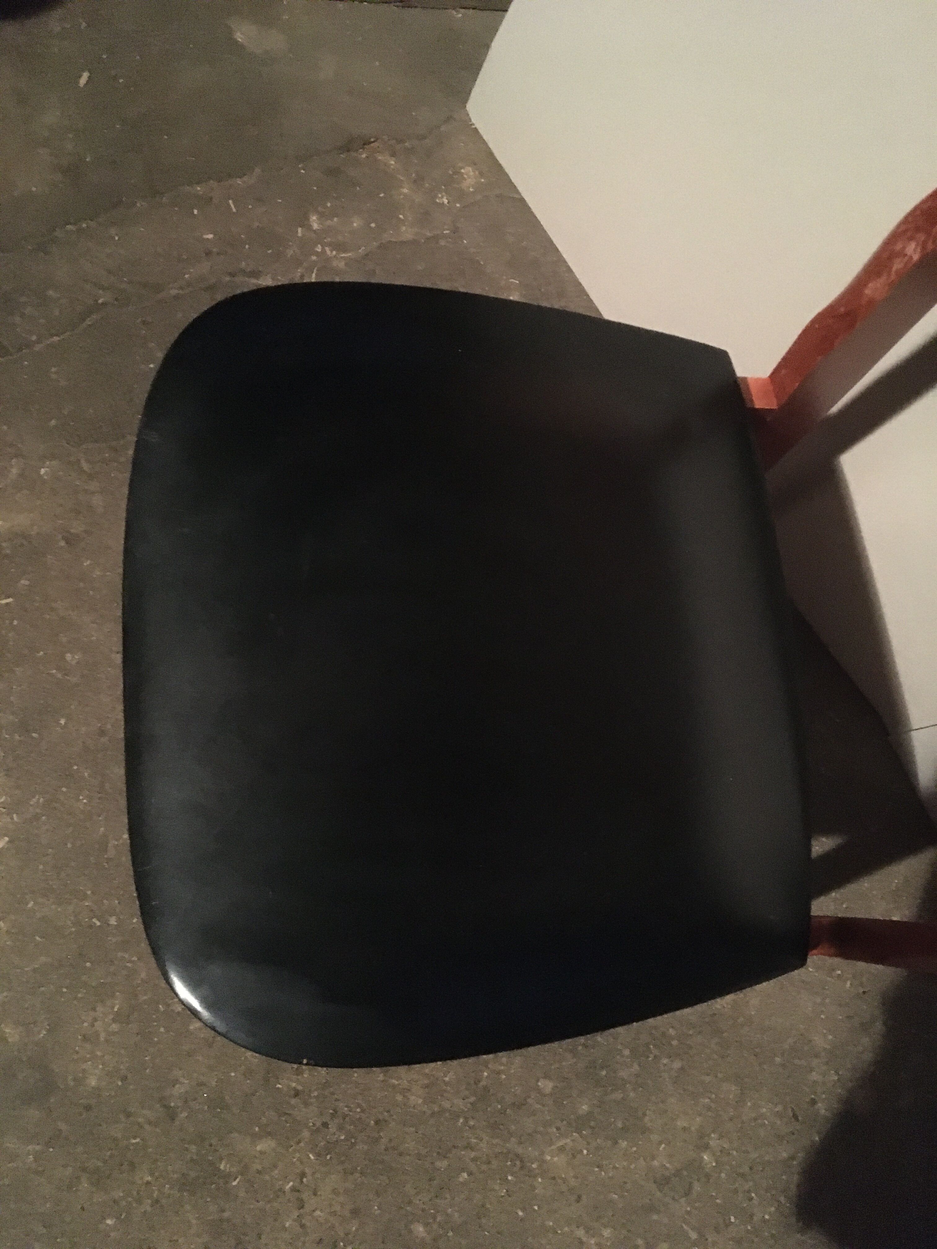 Scandinavian chair feet black skai compass