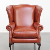 English Chesterfield Wingback English Chesterfield Whair in Cowhide Leather