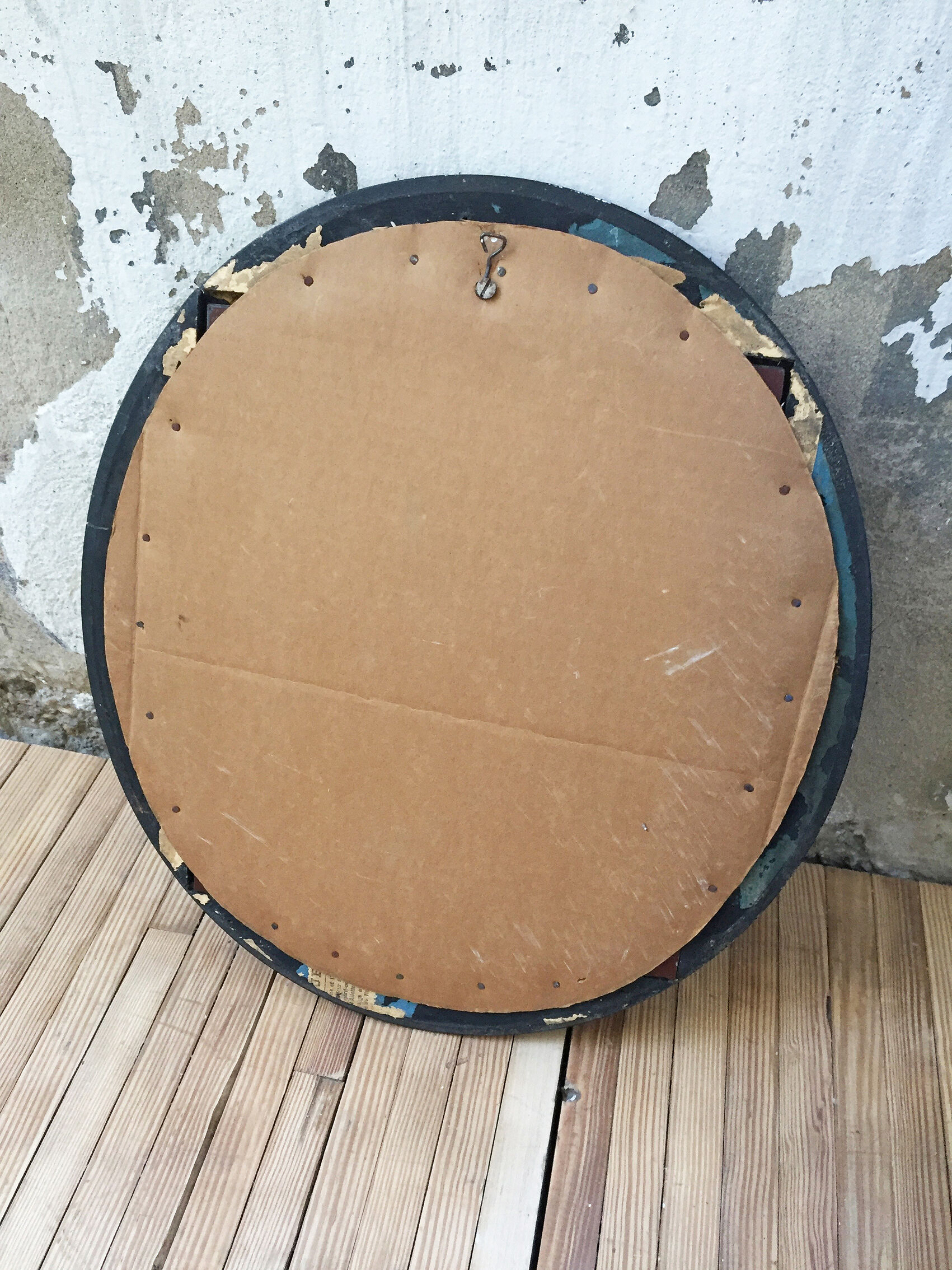 Miroir ovale Napoléon 39x45cm