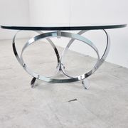 Table basse diamant vintage par Knut Hesterberg années 1960