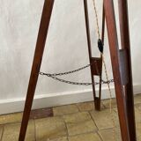 2x tripod lamps