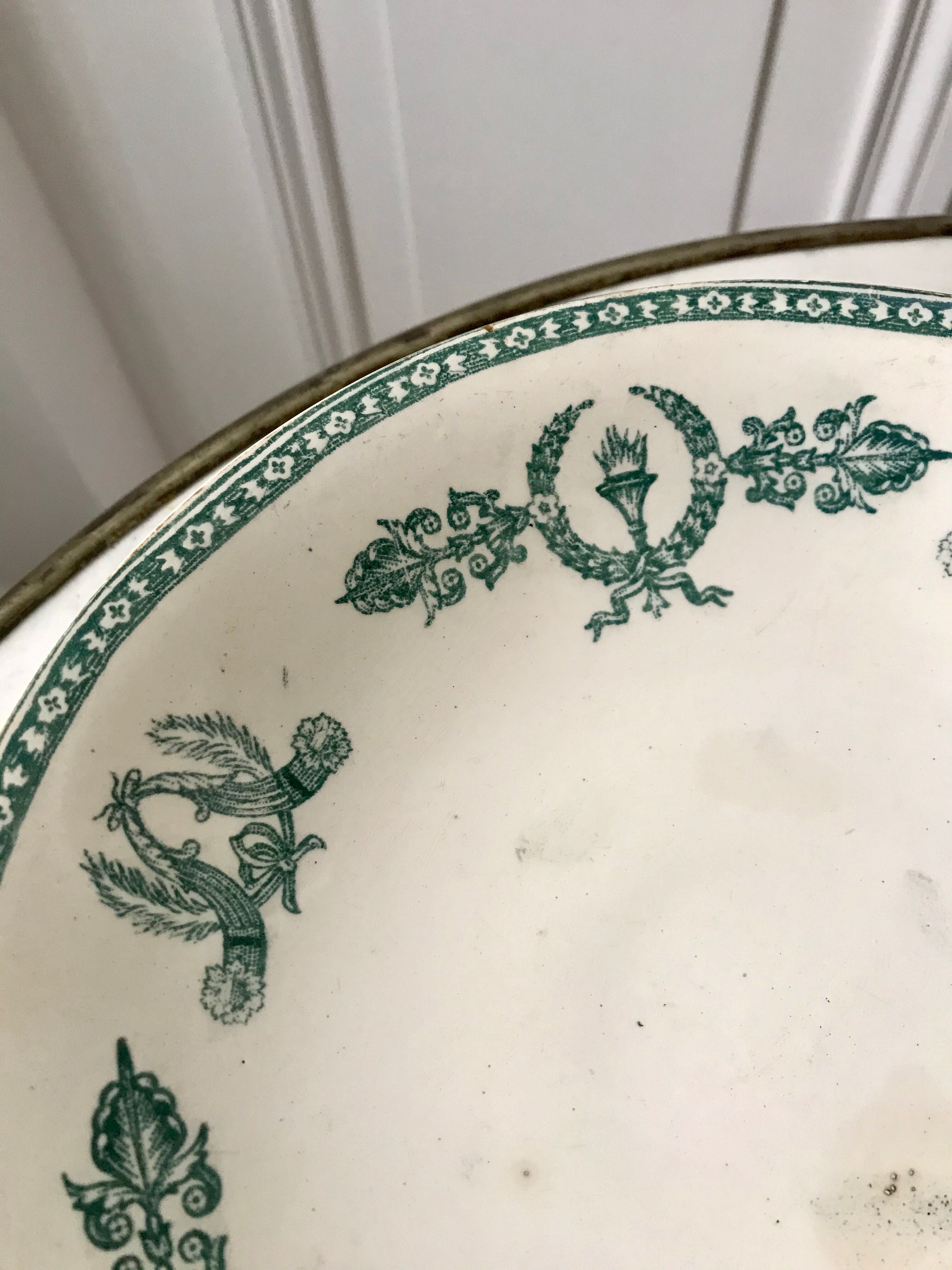 Compotier Terre de Fer late nineteenth century