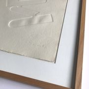 Estampe signée et numérotée de Jean Legros, Relief géométrique I, 1972