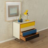Commode colorée des années 50