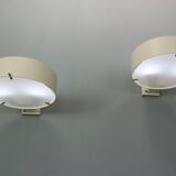 Set of two wall lamps, model 288w by Bruno Gatta for Stilnovo 1959