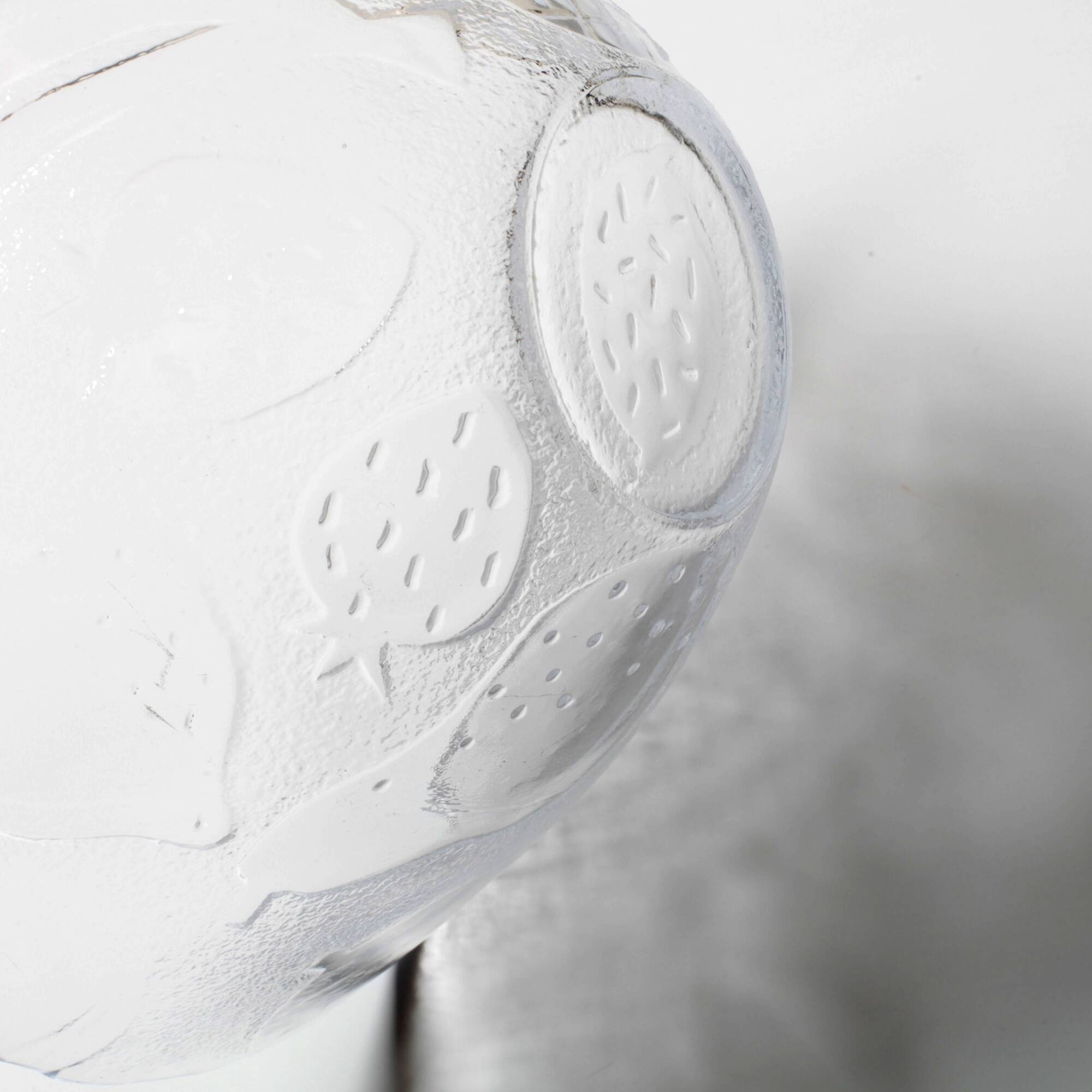 Vintage Kosta Boda Tropic Glass Fruit Bowl, Scandinavian Fruit Design 1989