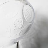 Vintage Kosta Boda Tropic Glass Fruit Bowl, Scandinavian Fruit Design 1989