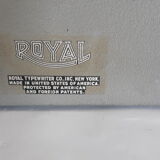 Functional portable typewriter , Royal