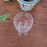 Small glass floral frieze