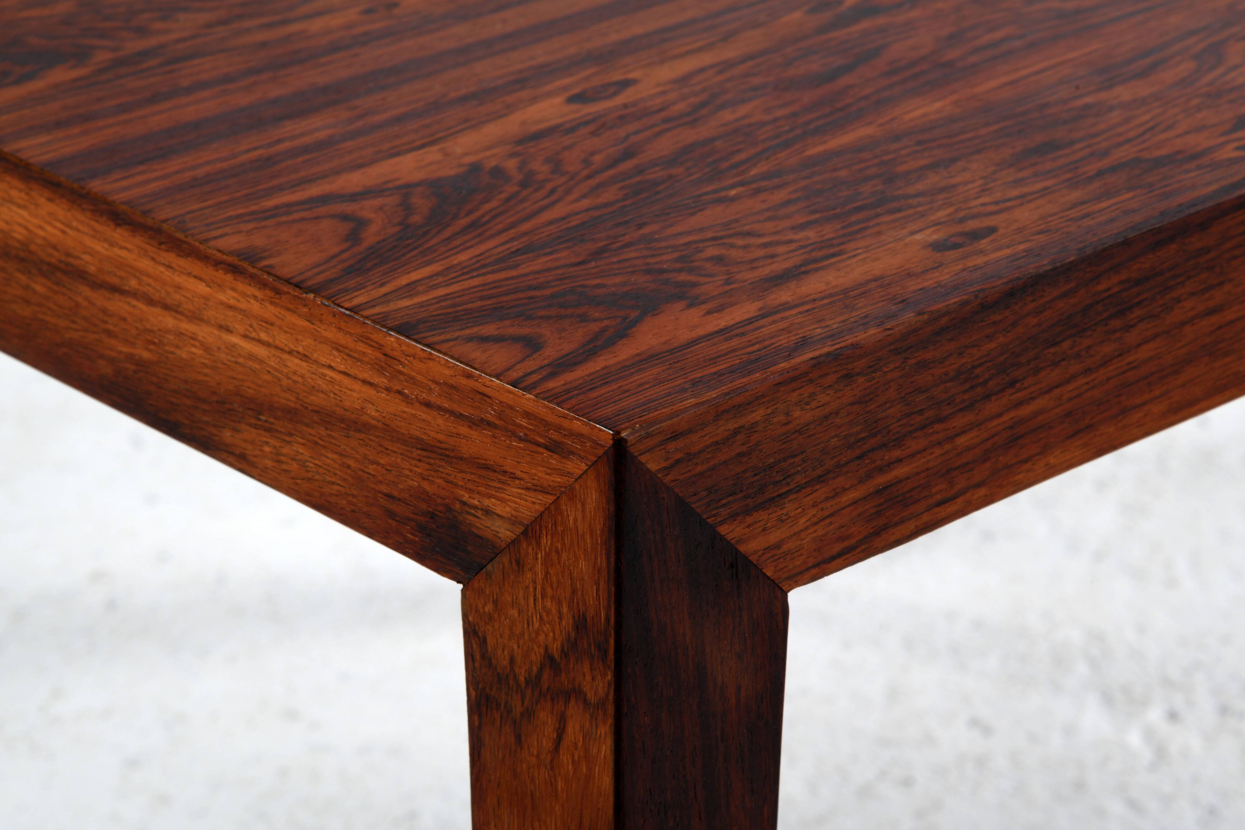 Scandinavian rosewood coffee table