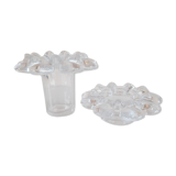 Candlestick duo from the krinolin series made in sweden