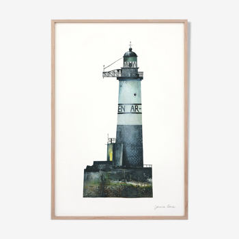 "Solange", le phare, tirage d'art 21/29,7 cm