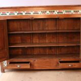 Old colonial sideboard in Burmese teak
