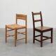 Antique oak late 19th century oak side chair, Belgium