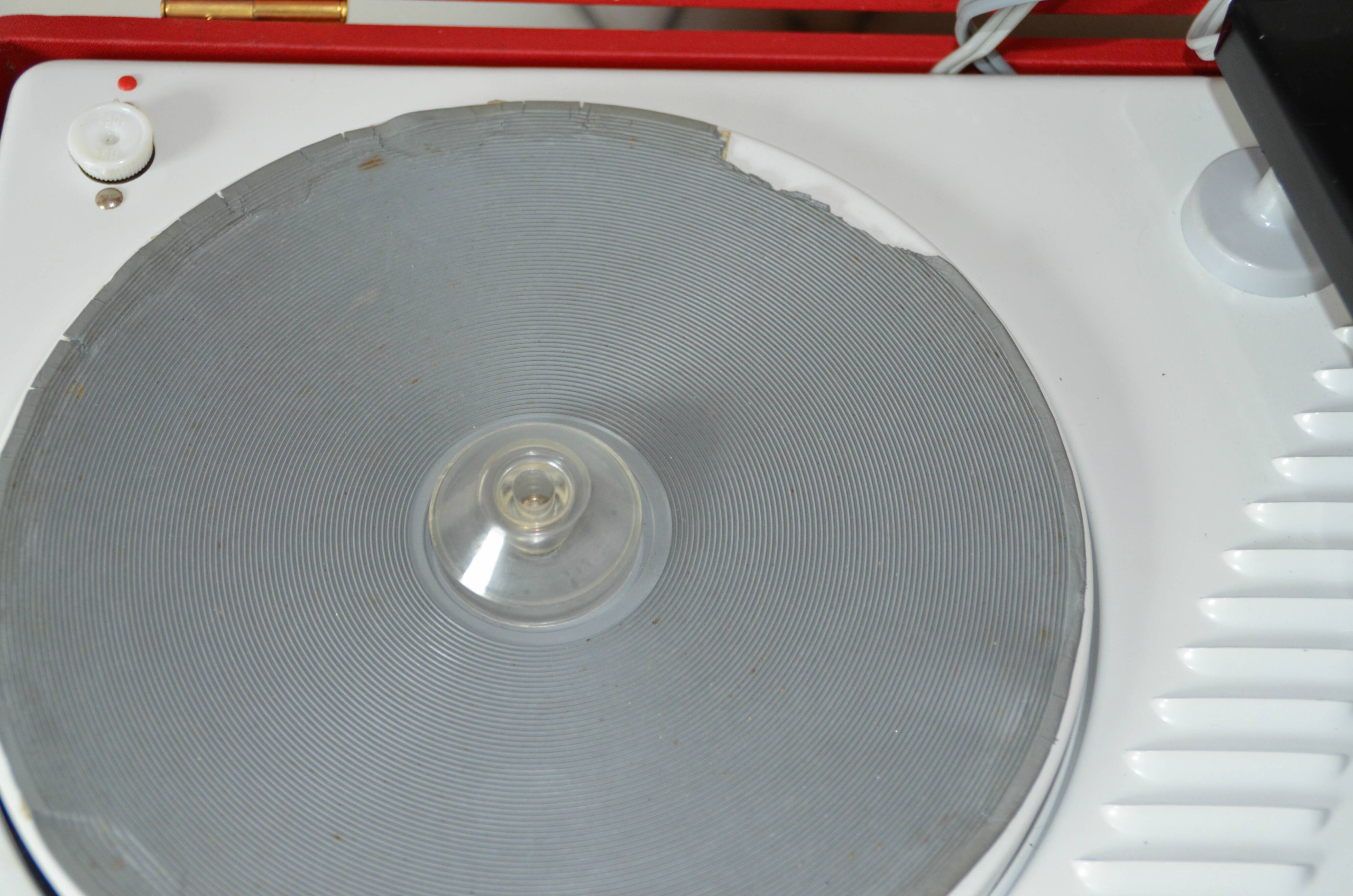 Record player, record player vintage pathé-marconi works