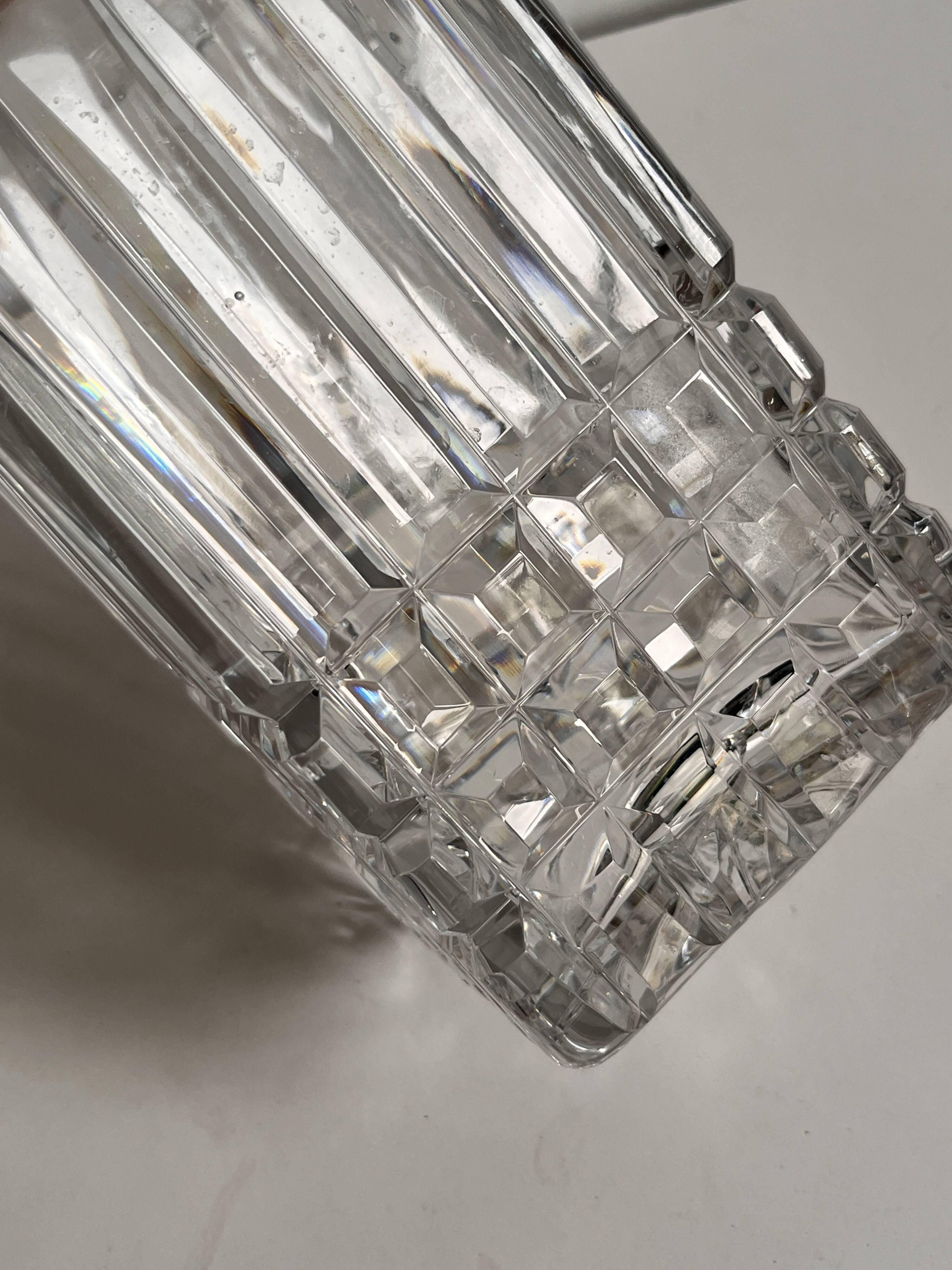 Crystal whisky decanter
