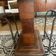 Double art deco oak desk