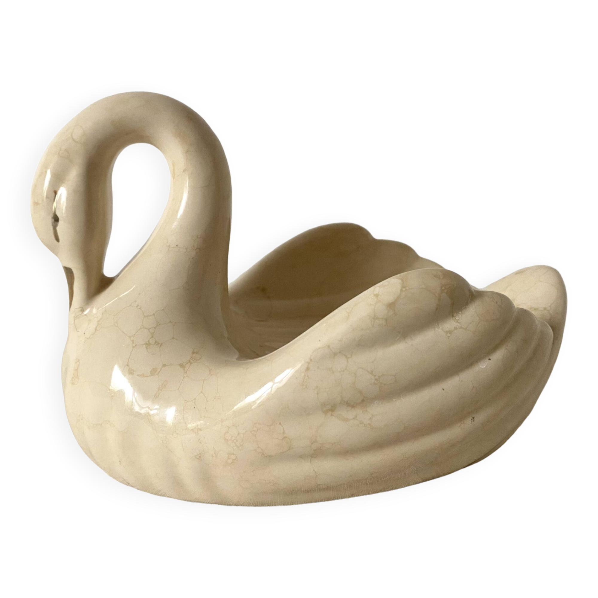 Soap holder, empty swan pocket, 80s