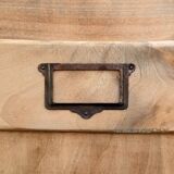 Vintage wooden wardrobe from 1940.