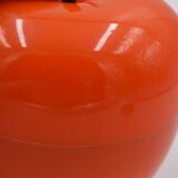 Vintage ice bucket in the shape of an orange apple