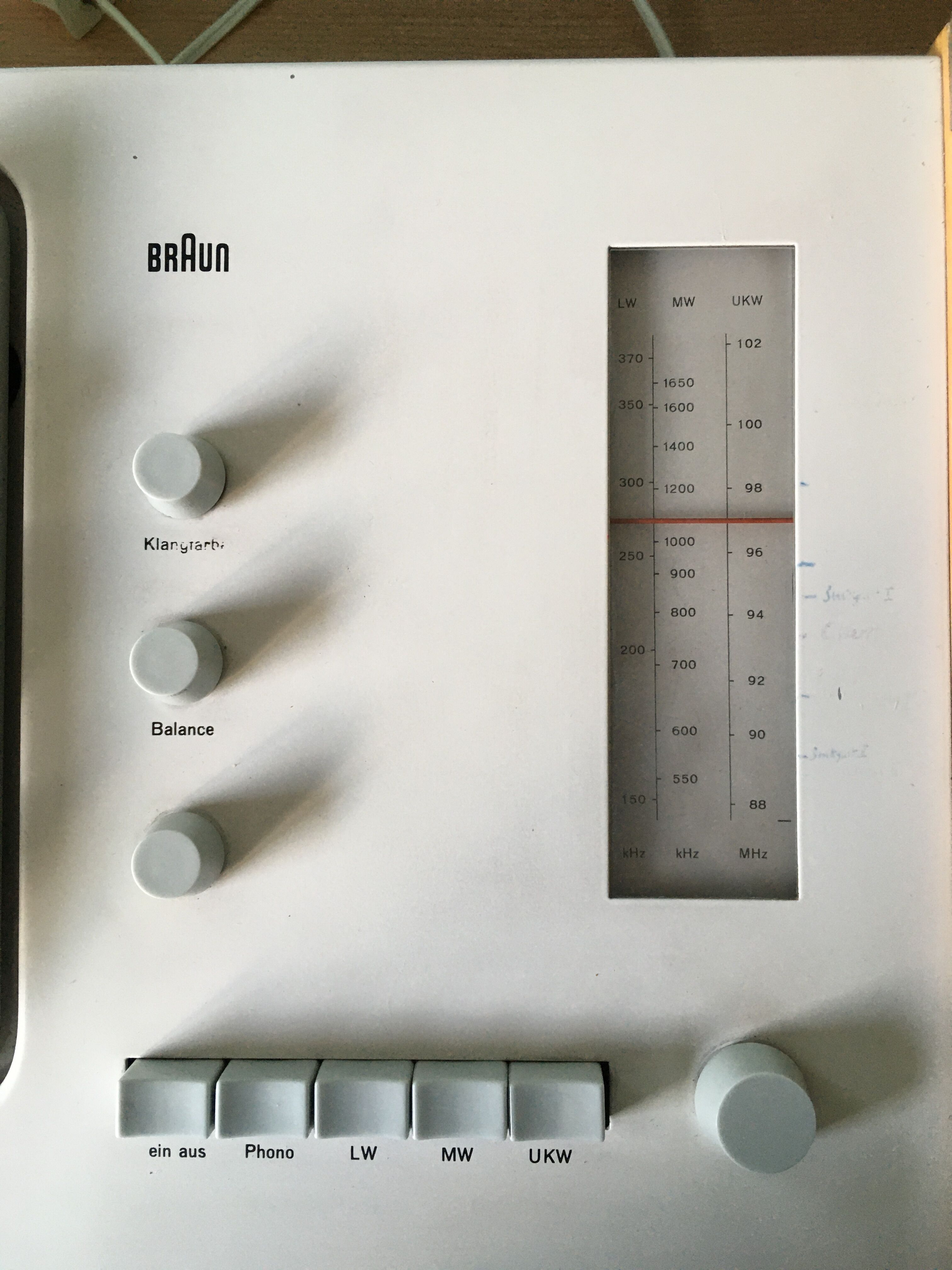 Braun SK6 radio and record player 1961
