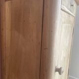 Bedside table / side table old solid wood (oak)