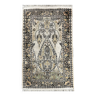 Tapis d'orient du Kashmir Soie : 1.26 x 0.80 Mètres