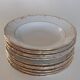 Set of flat and soup plates