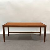 Large Scandinavian teak coffee table