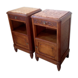 Pair of art deco nightstands