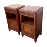 Pair of art deco nightstands