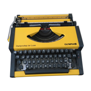 Machine à écrire Olympia Dactymétal