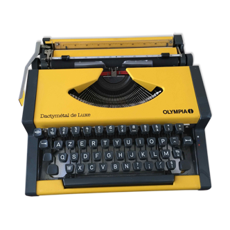 Machine à écrire Olympia Dactymétal 1970