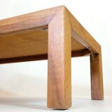 Bernard Buffat, coffee table with ceramic top, 1970s.
