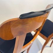Biedermeier Chairs in Cherry Wood, Germany, 1830s, Set of 5