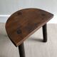 Tabouret tripode bois