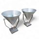 2 plafonniers, appliques de style industriel