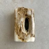 Small vintage Marei ceramic vase - block vase - fat lava - W. Germany