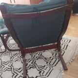 Armchair and ottoman Siesta by Ingmar Rellong for Wesnofa