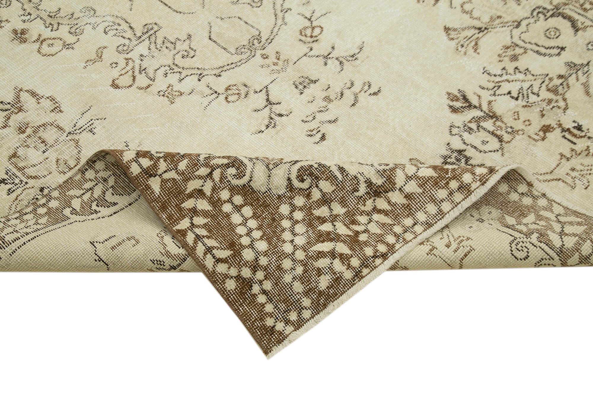 Turkish beige carpet 170 cm x 290 cm