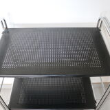 Black and chrome shelf 70/80