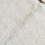 6x9 scandinavian beige hemp rug 192x275cm