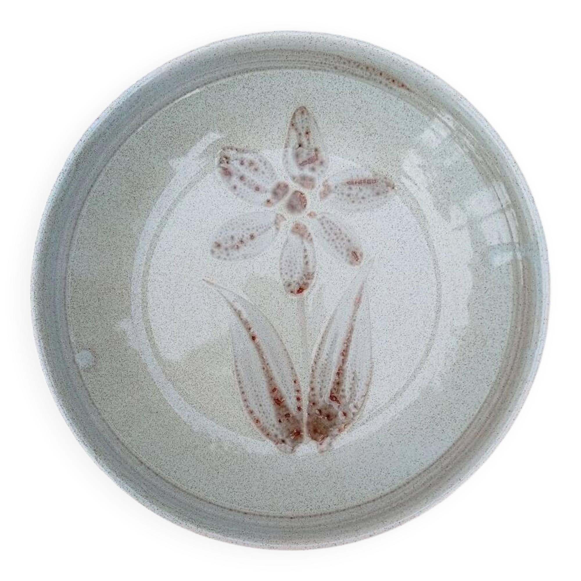 6 Sarreguemines deep plates