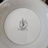 Plat en faïence Moulin des Loups