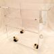 Marais International plexiglass hi-fi cabinet