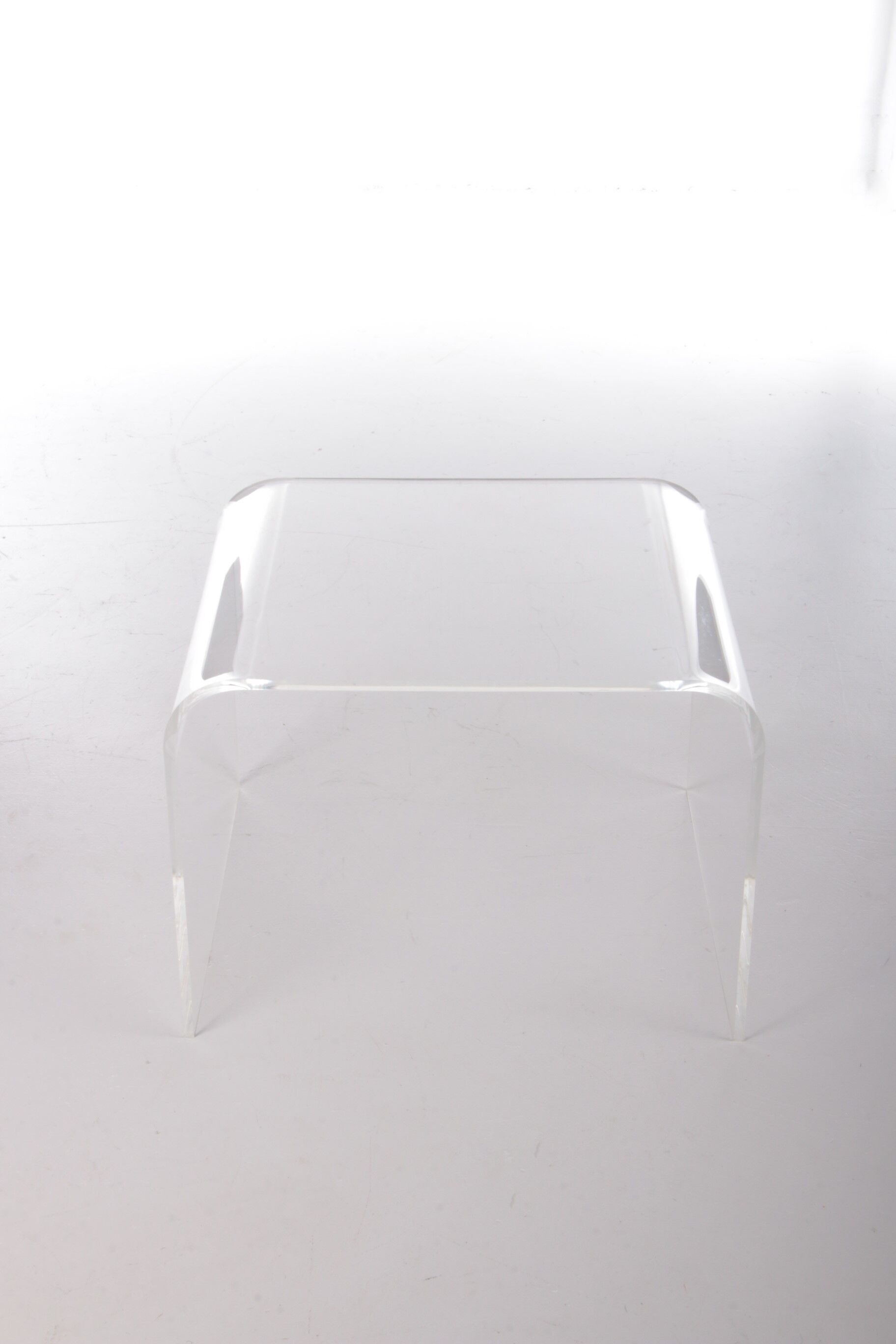 Plexiglass side table, 1970