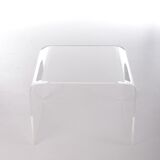 Plexiglass side table, 1970