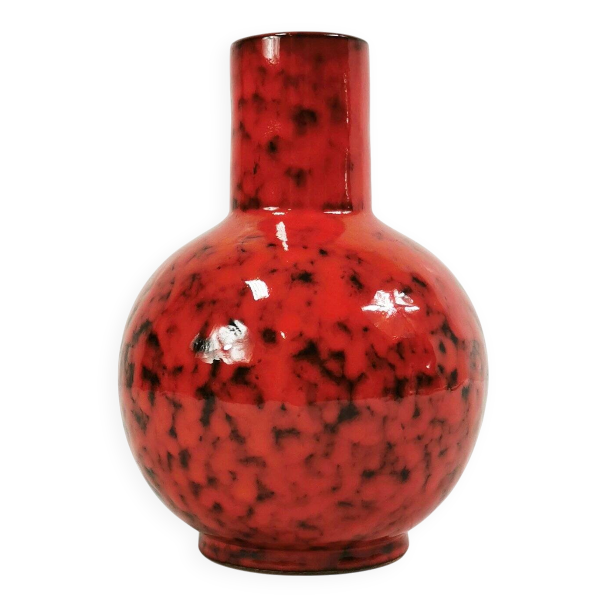 Modernist ceramic vase, Italy, 1960s.