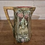 Onnaing earthenware slip pitcher.